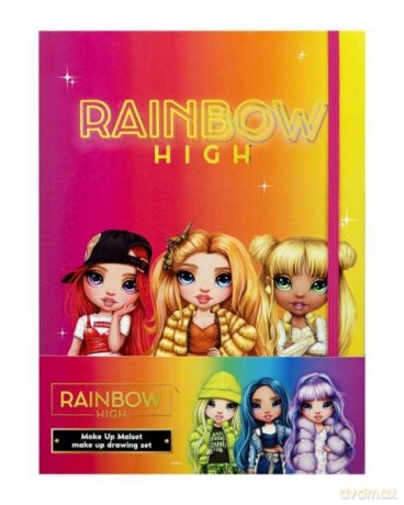 Zestaw do makijażu Rainbow High 19 elementów UND Simba