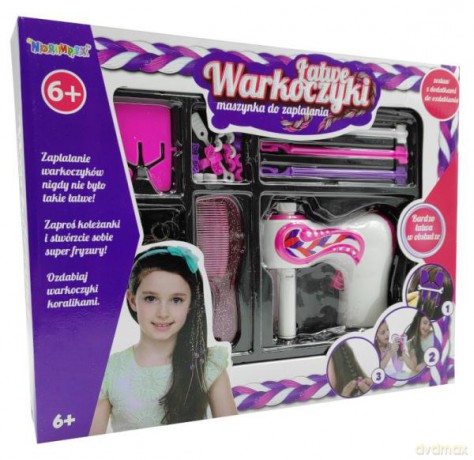 Zestaw do robienia warkoczyków 1002254