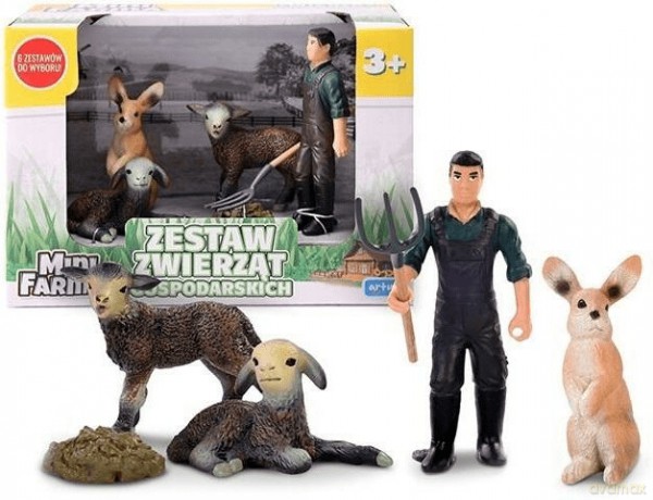 Zestaw farma - Rolnik i owce 143496 [FIGURKA]