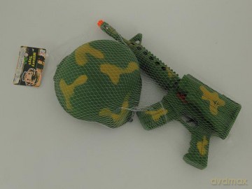Zestaw karabin z hełmem 510333