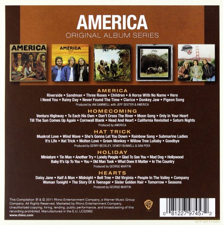 America: Original Album Series [5CD]
