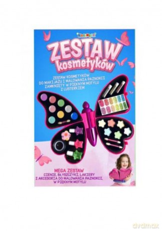 Zestaw kosmetyków do malowania dla dzieci Motyl 1006594