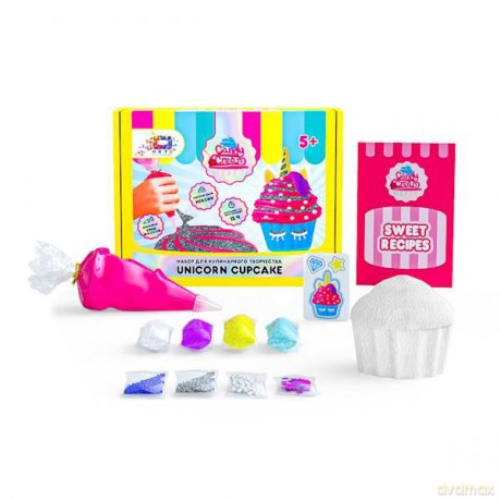 Zestaw kreatywny desery Unicorn Cupcake 75005