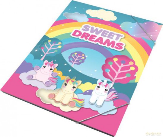 Zestaw kreatywny z naklejkami Sweet Dreams KL10882 Kids Euroswan naklejki