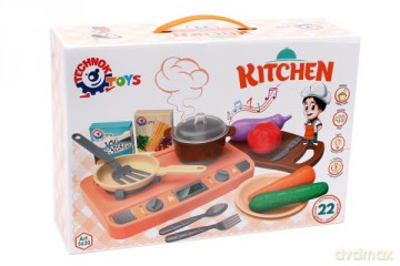 Zestaw Kuchenka z akcesoriami 22el w pudełku 5620 TechnoK