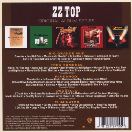 Zz Top: Original Album Series [5CD]