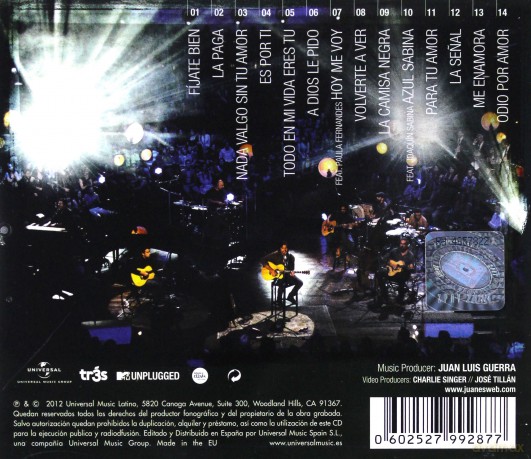 Juanes: MTV Unplugged [CD]