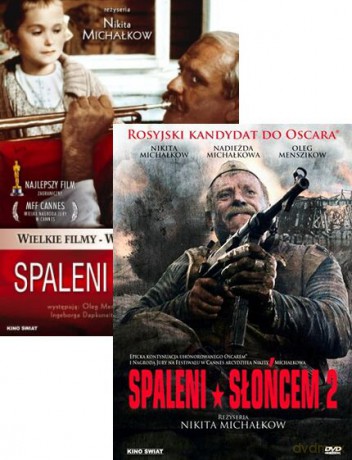 Spaleni słońcem 1 / Spaleni słońcem 2 Pakiet [2DVD]