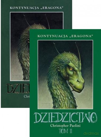 Dziedzictwo Tom I i II (twarda) - Christopher Paolini [2xKSIĄŻKA]
