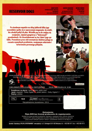 Wściekłe psy [DVD]