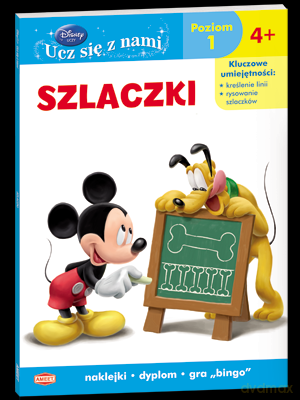 Klub przyjaciół Myszki Miki. Szlaczki. Poziom 1, od 4 lat (Disney) [KSIĄŻKA]