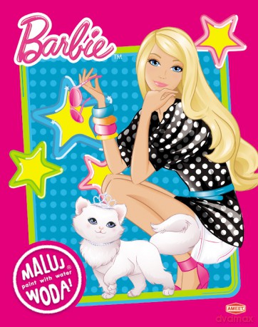 Barbie (maluj wodą) [KSIĄŻKA]