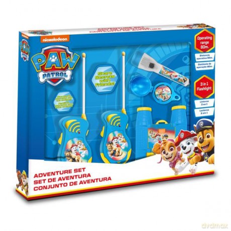 Zestaw Walkie talkie z akcesoriami PAW PATROL Psi Patrol PW19837 Kids Euroswan