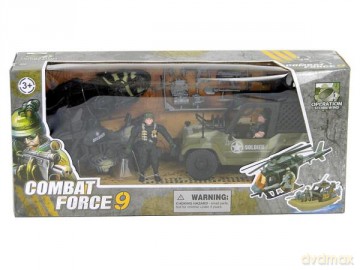 Zestaw wojsko COMBAT FORCE 9 502222 [FIGURKA]