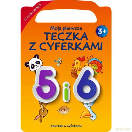 Zwierzaki w cyferkowie. Moja pierwsza teczka z cyferkami. 5 i 6 KS66652