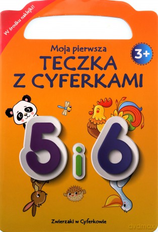 Zwierzaki w cyferkowie. Moja pierwsza teczka z cyferkami. 5 i 6 KS66652