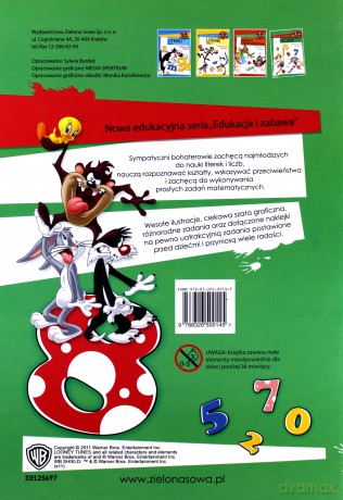 Edukacja I Zabawa.Liczby (Looney Tunes) [Książka]