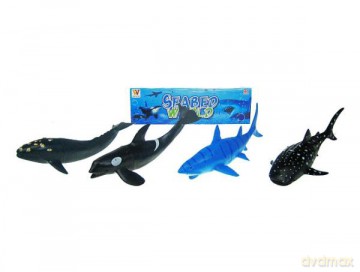 Zwierzęta morskie 4 szt 22-25 cm 2085A [FIGURKA]