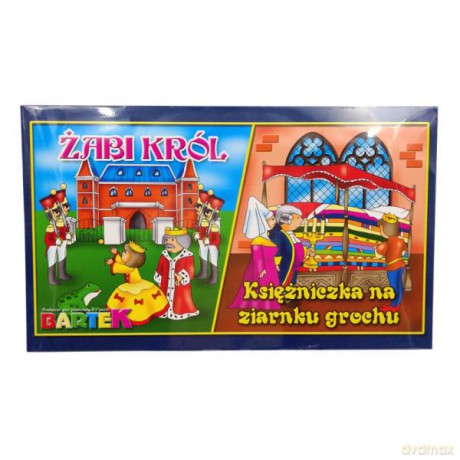 Żabki król - Księżniczka na ziarnku grochu gra BARTEK [GRA]
