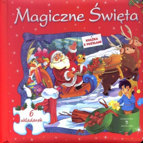 Magiczne Święta (Książka Z Puzzlami) [Książka]