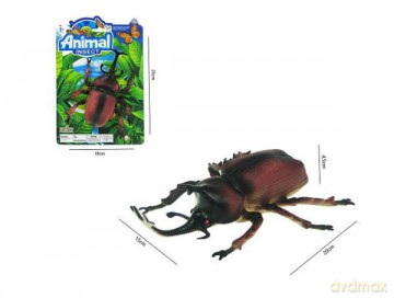 Żuk Rohatyniec Nosorożec 20 cm BC08-4 [FIGURKA]