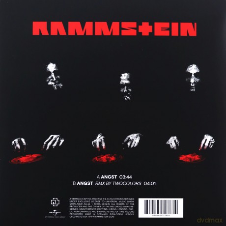 Rammstein: Angst - Single 4 [Winyl]