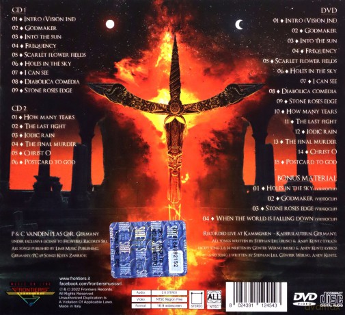 Vanden Plas: Live And Immortal [DVD]+[2CD]