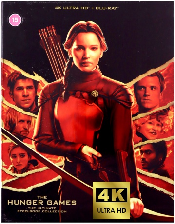 The Hunger Games: The Ultimate Collection (Igrzyska Śmierci) (steelbook) [BOX] [4xBlu-Ray 4K]+[4xBlu-Ray]