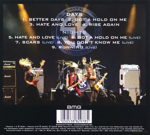 Adrian Smith & Richie Kotzen: Better Days...And Nights [CD]