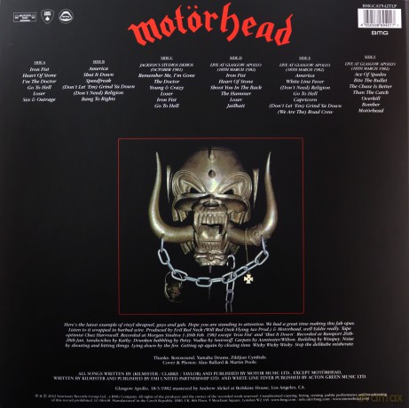 Motörhead: Iron Fist (40th Anniversary Edition) [3xWinyl]