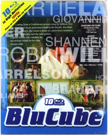 Blu-Cube 10-Pack: The Big White / Category 7: The End of the World / Mortuary / Mysterious Island / Beer League / Blackbeard / The Poseidon Adventure / Final Days of Planet Earth / 10.5: Apocalypse / The Curse of King Tut's Tomb [BOX] [10xBlu-Ray]
