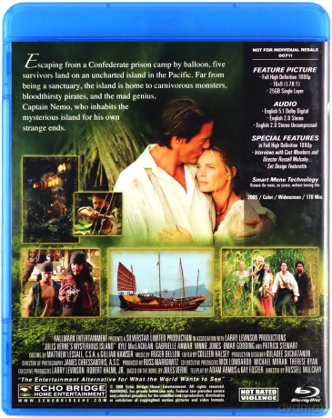 Mysterious Island (Tajemnicza wyspa) [Blu-Ray]