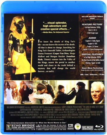 The Curse of King Tut's Tomb (Klątwa Tutenchamona) [Blu-Ray]