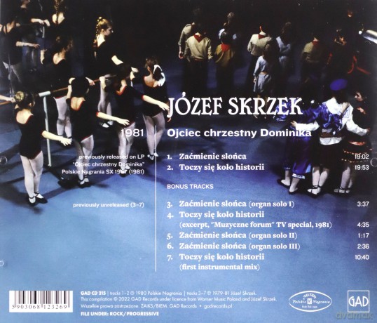 Skrzek Jozef: Ojciec Chrzestny Dominika [CD]