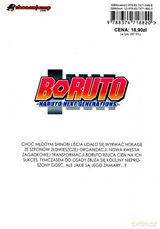 Boruto (Tom 12) - Ukyo Kodachi [KOMIKS]