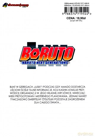 Boruto (Tom 13) - Ukyo Kodachi [KOMIKS]