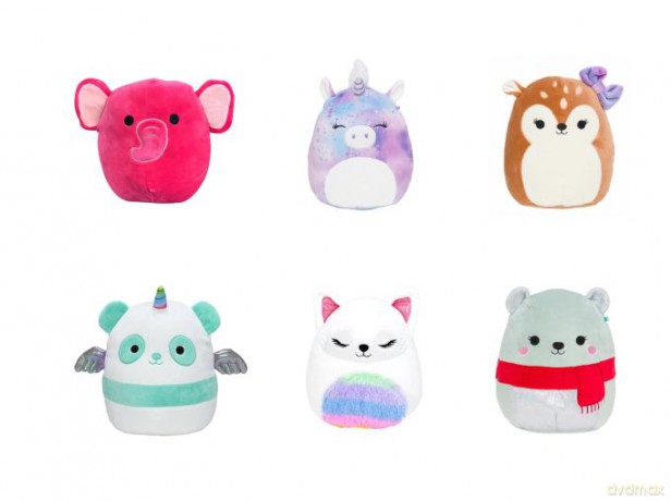 5" SQUISHMALLOWS Assortment B - 6 Styles - 24 Pcs Bulk Pack