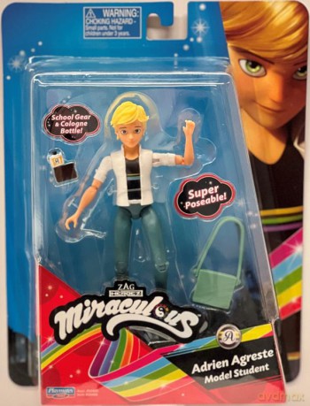 Miraculous: Biedronka i Czarny Kot Adrien Agreste