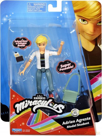 Miraculous: Biedronka i Czarny Kot Adrien Agreste
