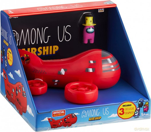 Among Us Airship + 3 Exclusive Crewmates (S2)