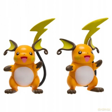 Battle Figure Multipack (8PK: Pikachu #4, Eevee #3,Appletun, Growlithe, Mimikyu #2, Togepi, Raichu, Hawlucha) W9