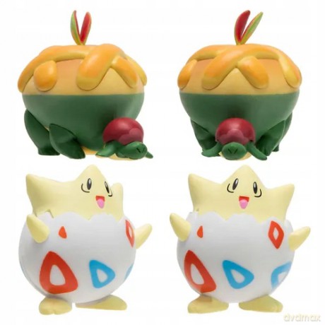 Battle Figure Multipack (8PK: Pikachu #4, Eevee #3,Appletun, Growlithe, Mimikyu #2, Togepi, Raichu, Hawlucha) W9