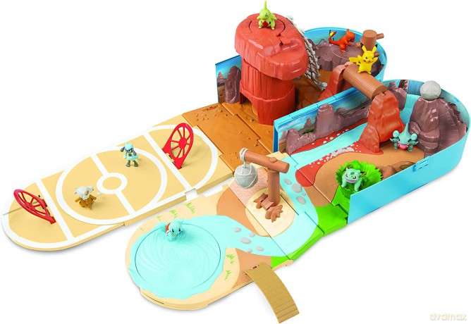 Carry Case Battle Desert Playset (Pokemon Playset)