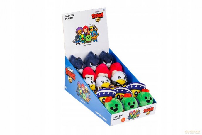Clip on Plush - 6 Designs to collecti 18 PCS CDU