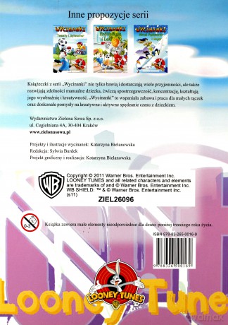 Wycinanki. Kaczor Daffy i Diabeł Tasmański  [Książka]