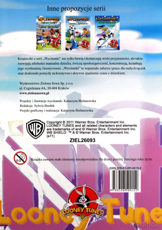 Wycinanki. Królik Bugs I Lola [Książka]