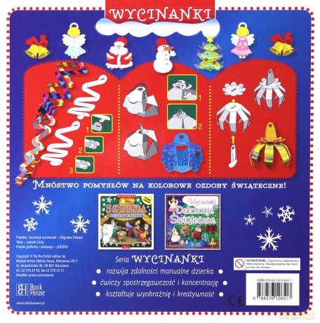 Wycinanki.Ozdoby Świateczne Kolorowanki 2011 [Książka]