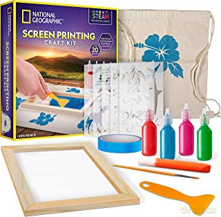 National Geographic Screen Printing Craft Kit