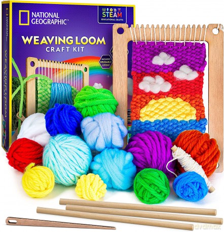 National Geographic Weaving Loom Craft Kit