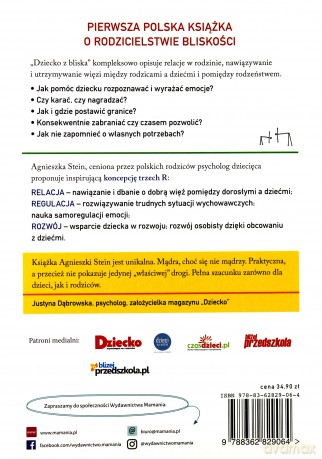 Dziecko z bliska. Zbuduj szczęśliwą relację - Agnieszka Stein [KSIĄŻKA]